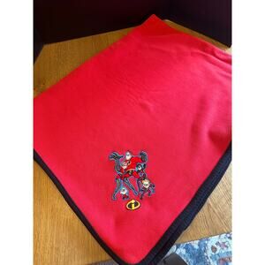The Disney Store Exclusive The Incredibles Plush Throw Blanket